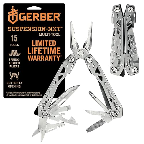 Gerber Gear Suspension-NXT 15-in-1 Multi-Tool Pocket Knife Set